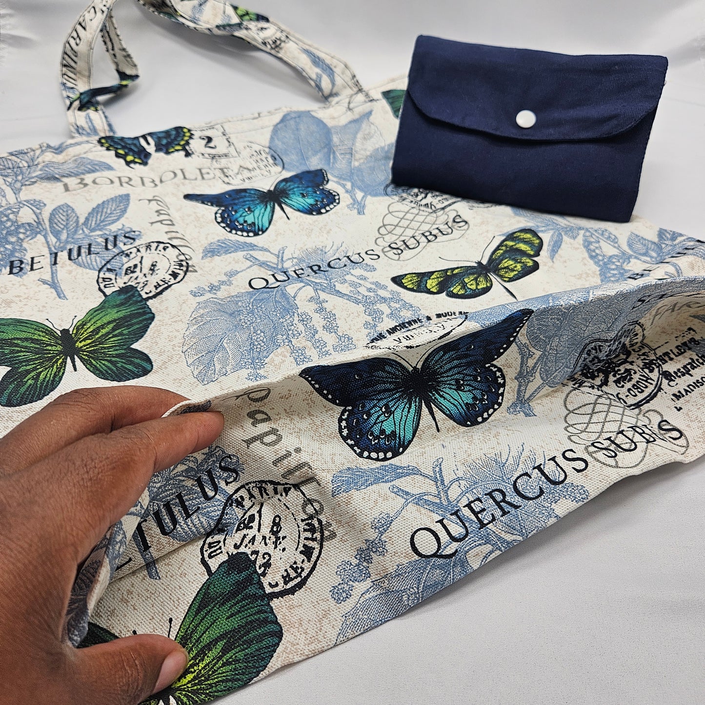 Wings & Whimsy Fold Away Tote Bag