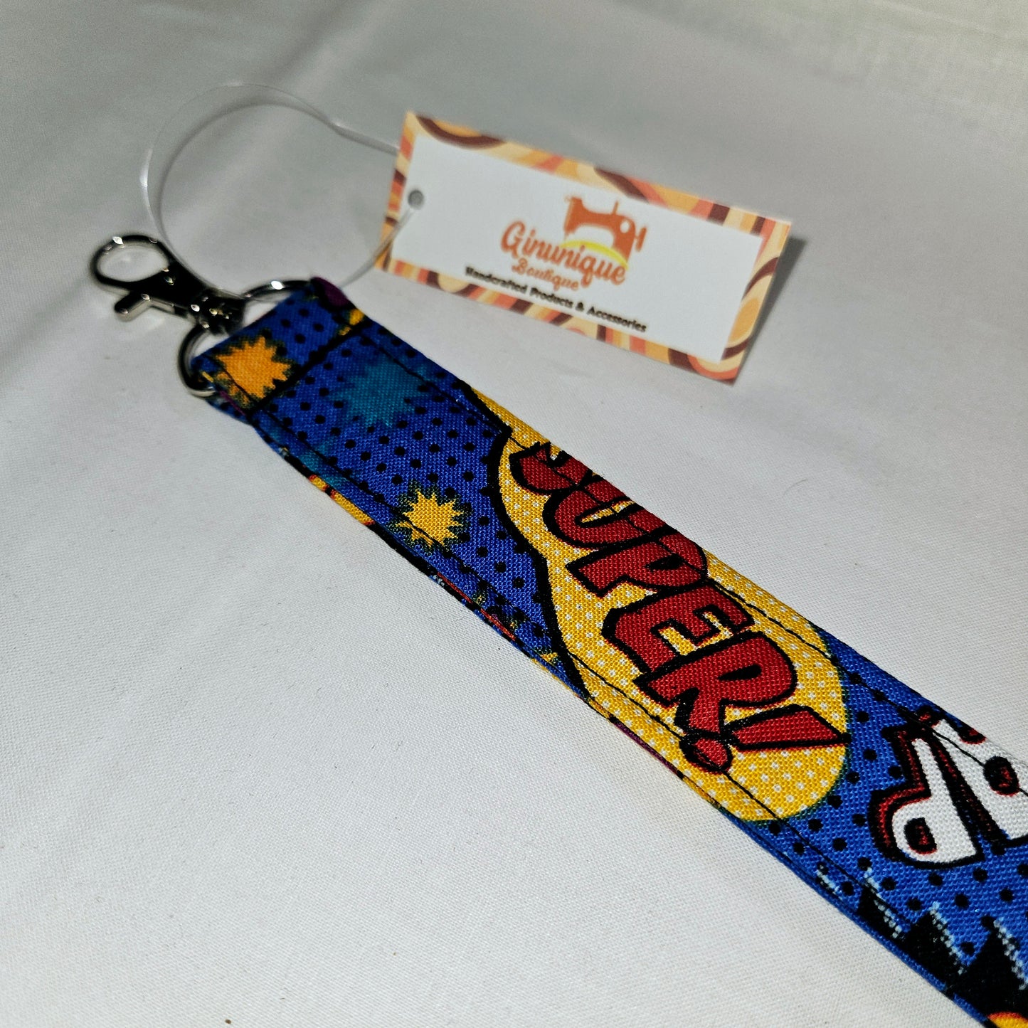Comic Pop Wristlet Lanyard