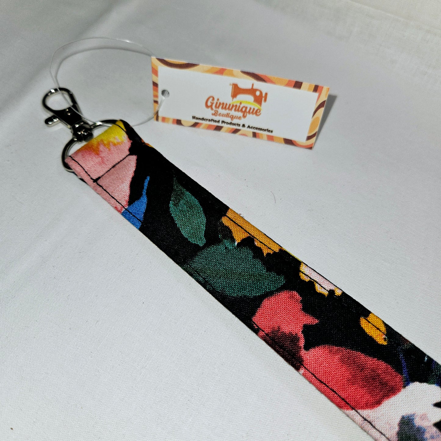 Color Bloom Wristlet Lanyard