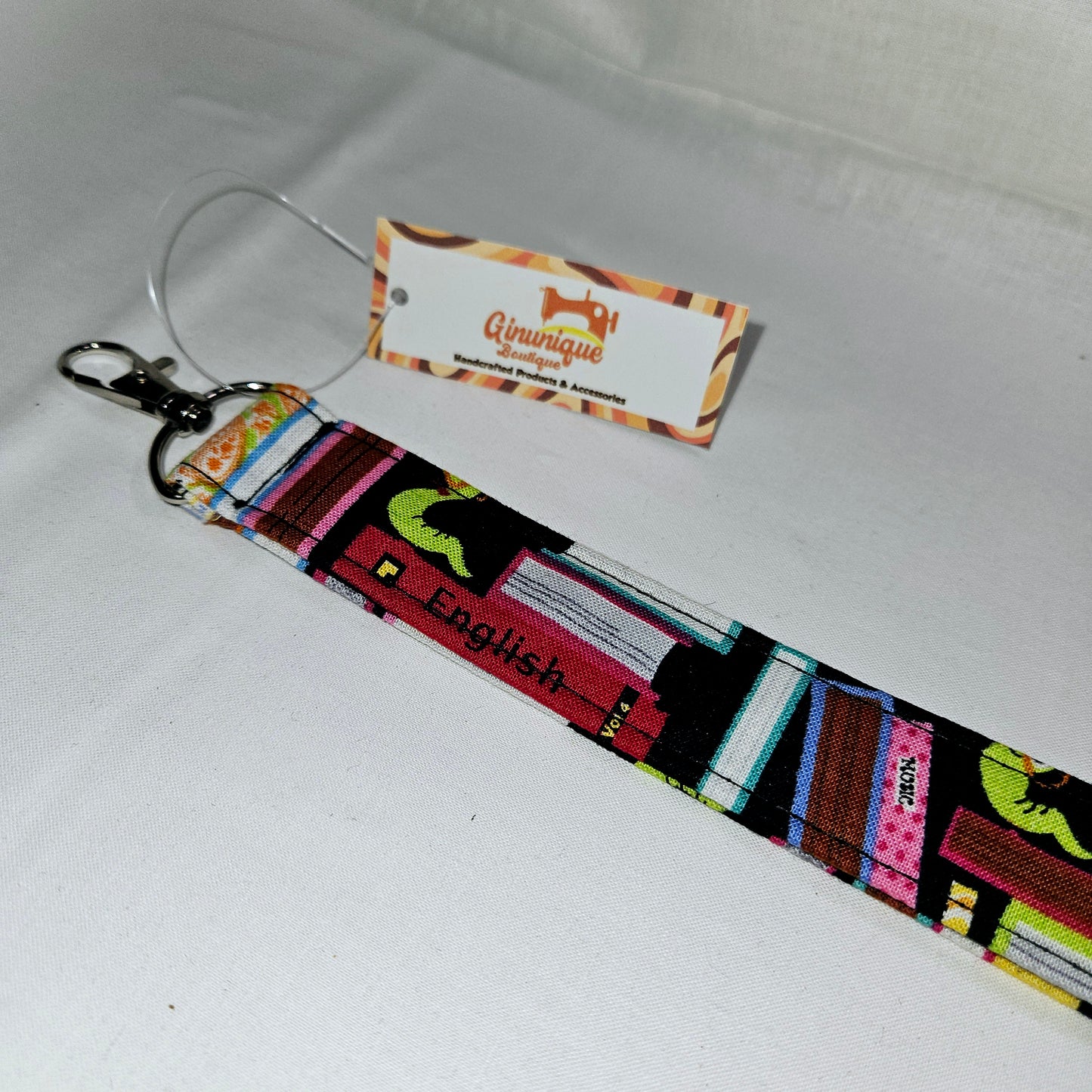 Book Nook Wristlet Lanyard