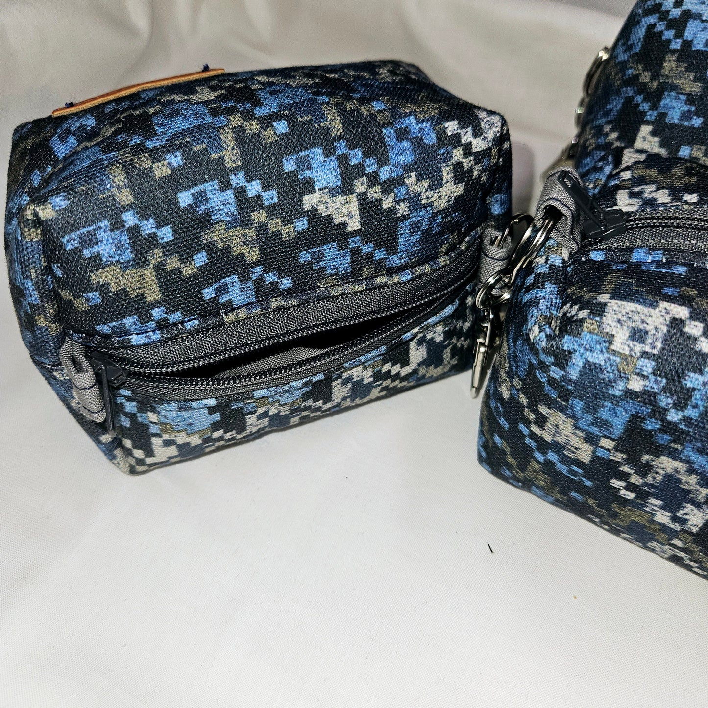 Pixel Camo Mini Keychain Boxy Pouch