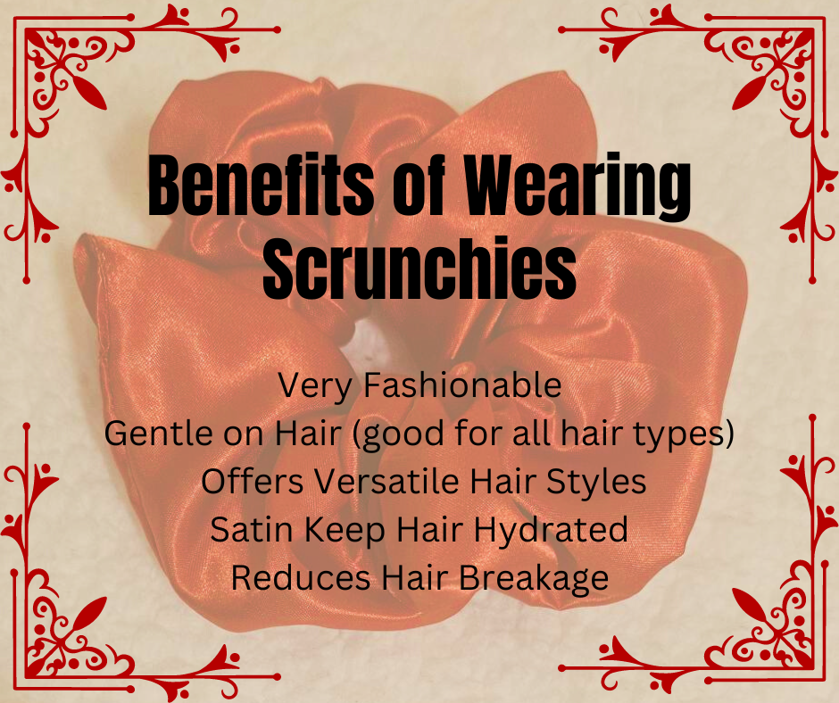 Satin Hair Scrunchies