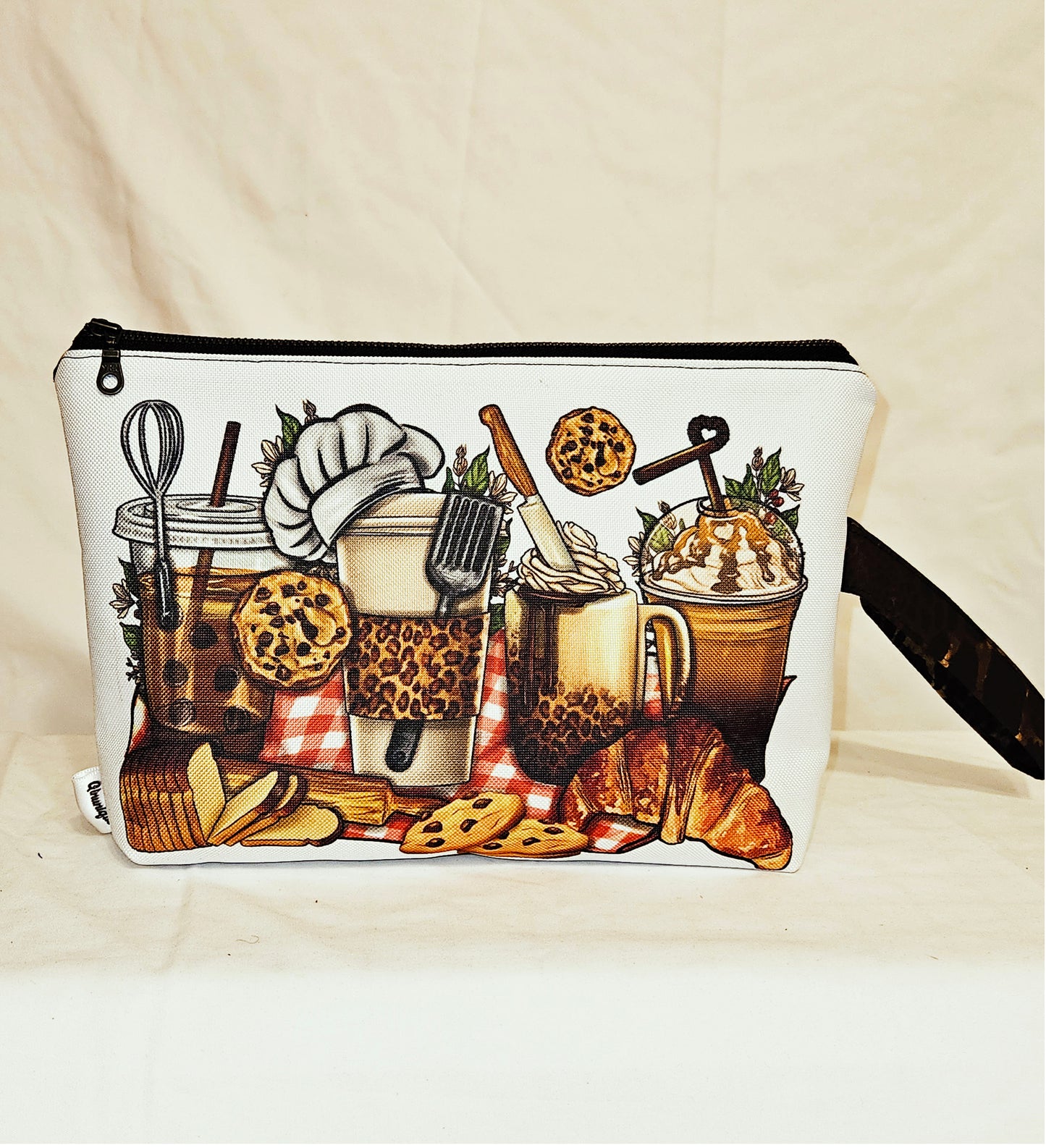 Bakery Coffee Wristlet Bag