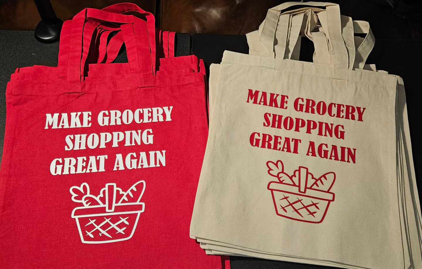 Make Grocery Shopping Great Again Tote Bag