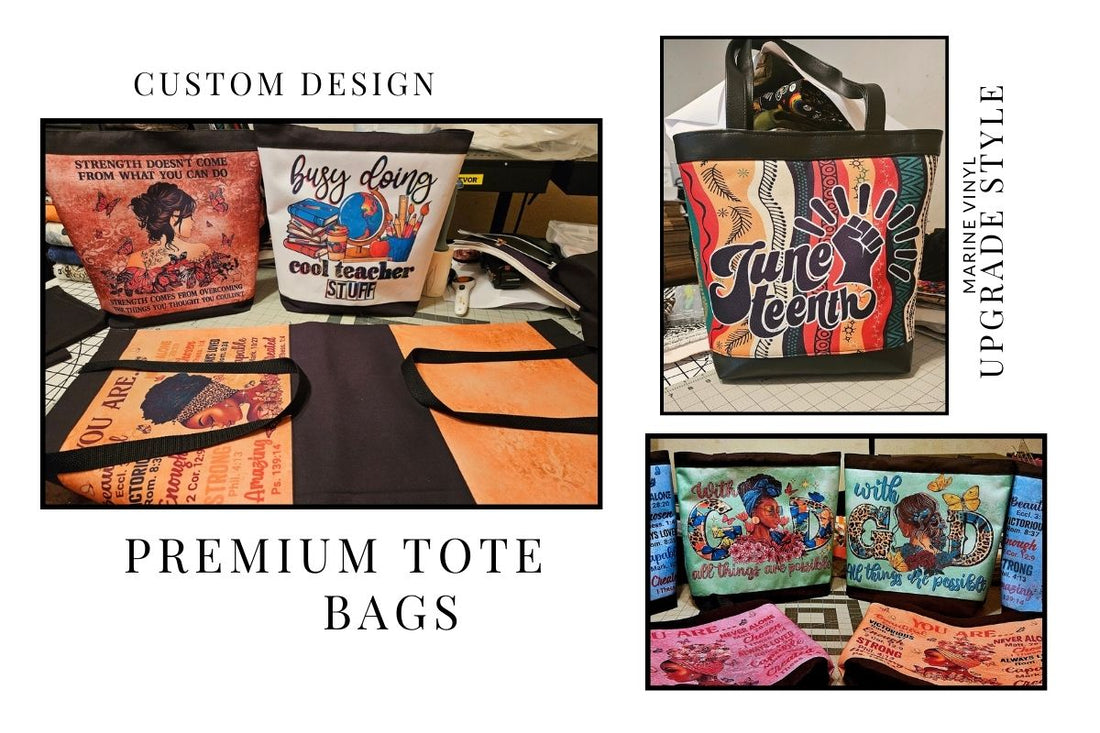 From Vision to Reality: How Our Custom Sublimation Totes Are Made