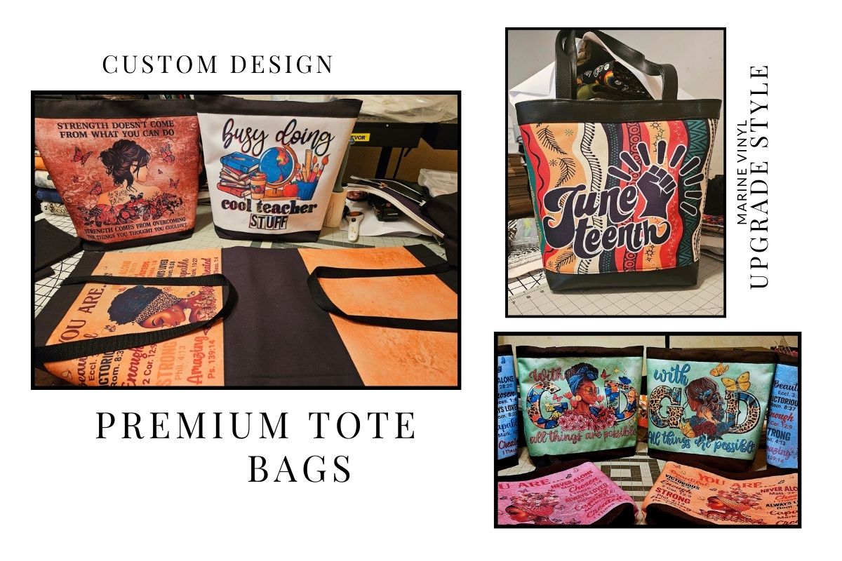 From Vision to Reality: How Our Custom Sublimation Totes Are Made