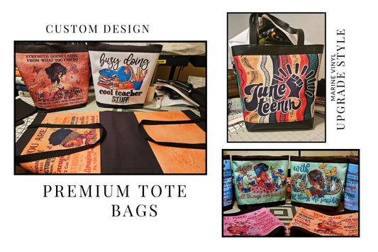 From Vision to Reality: How Our Custom Sublimation Totes Are Made