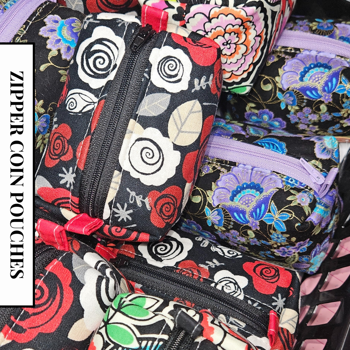 Zipper Coin Pouches