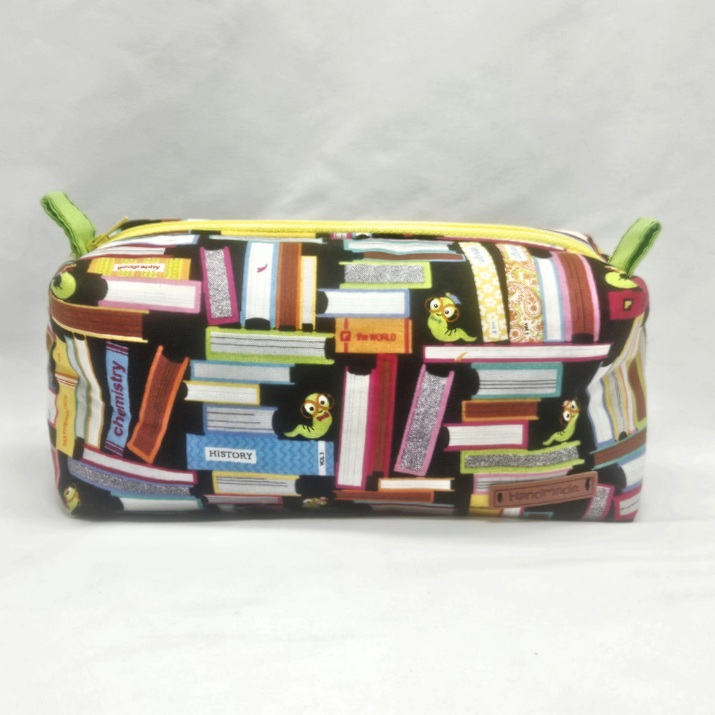 Book Nook Standard Boxy Pouch