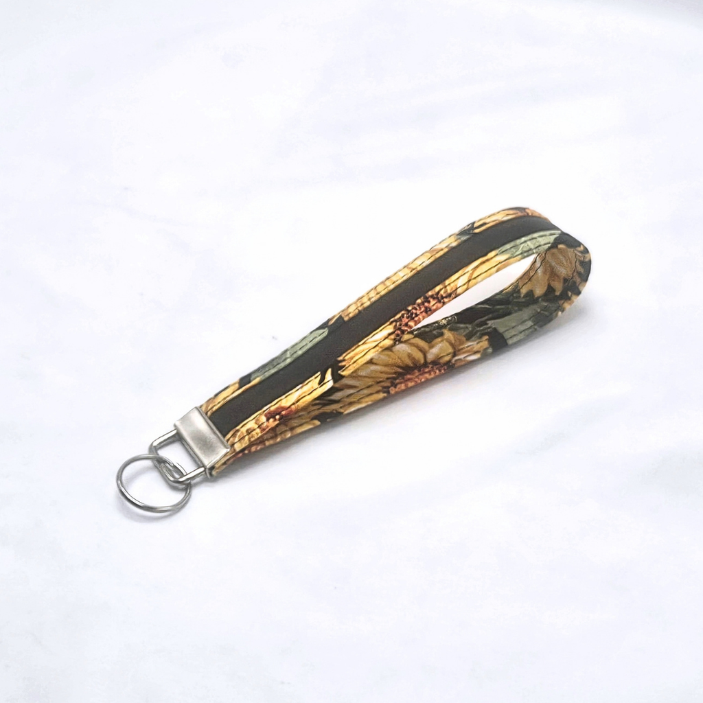 Sunny Bloom Wristlet Keychain