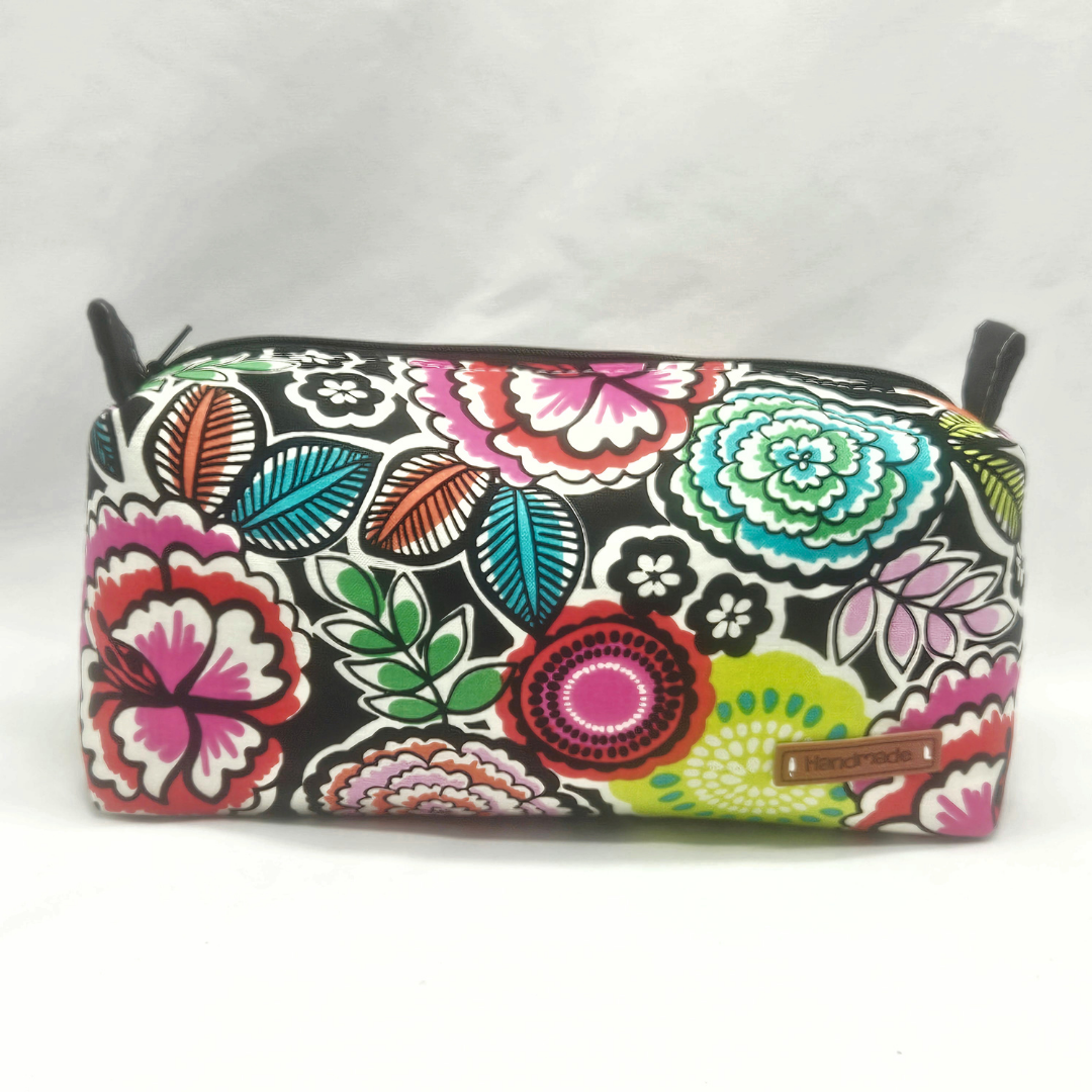 Funky Floral Standard Boxy Pouch