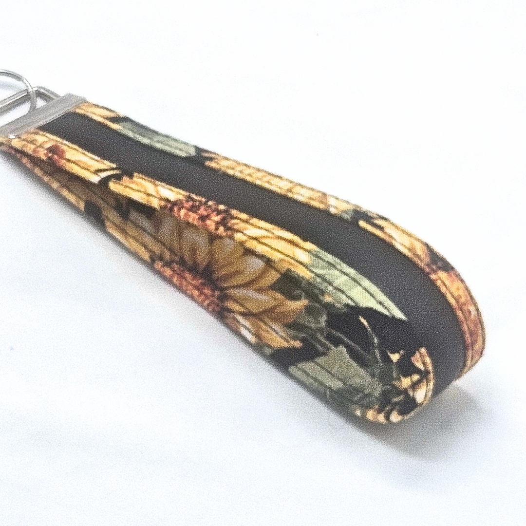 Sunny Bloom Wristlet Keychain