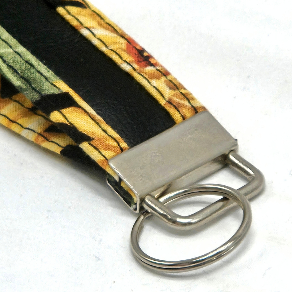 Sunny Bloom Wristlet Keychain