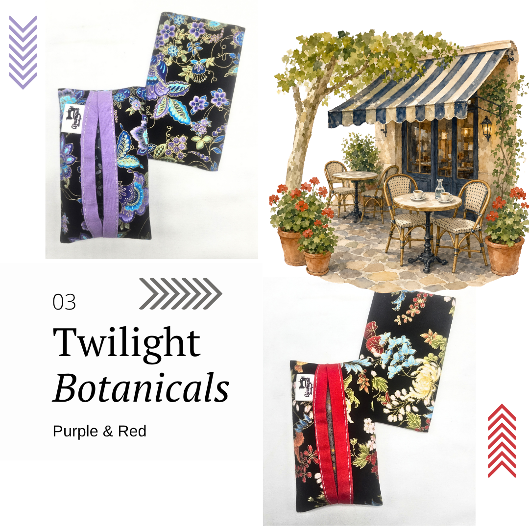 Twilight Botanicals Pocket Tissue Holder