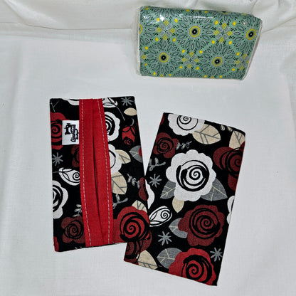 Rose Swirl Pocket Tissue Holder