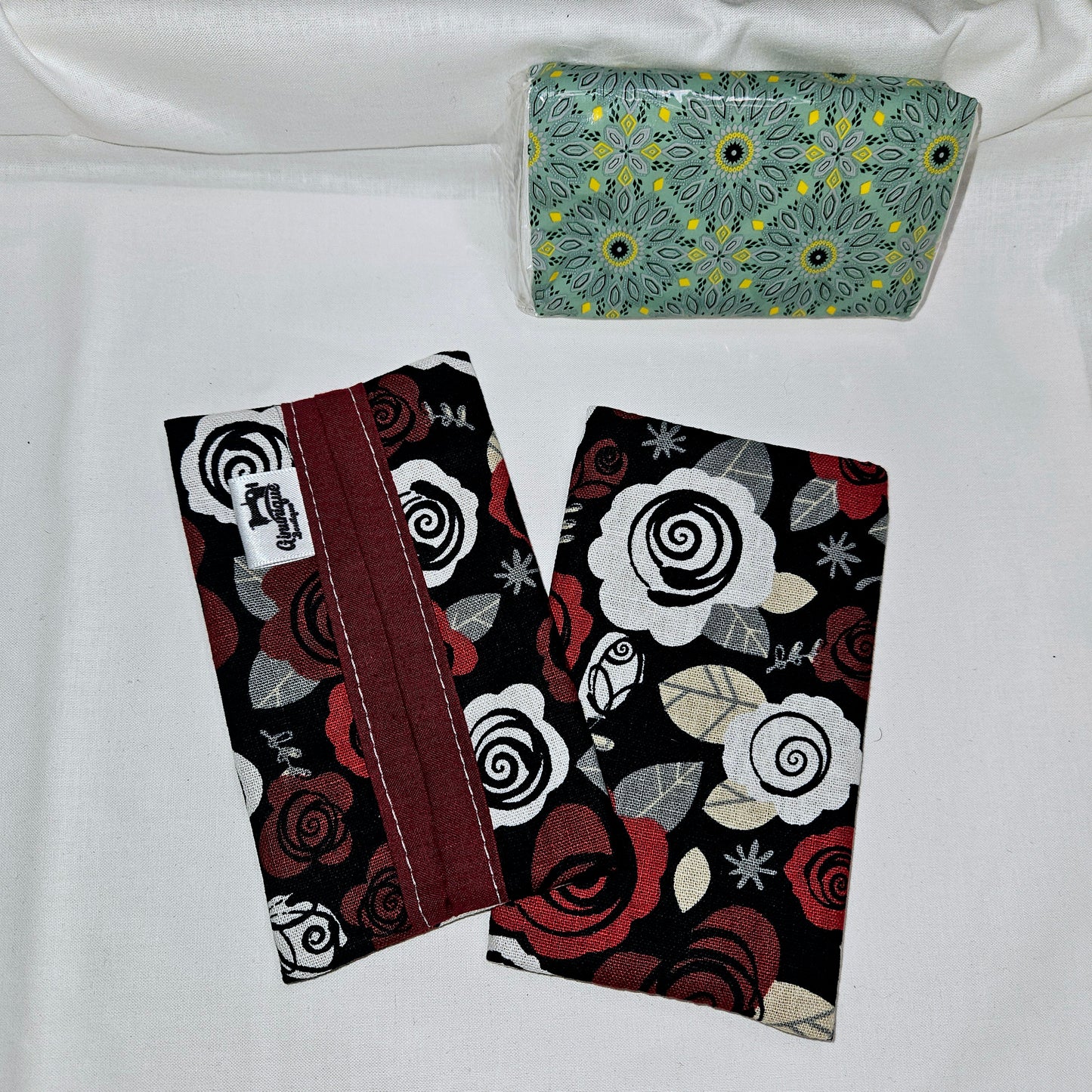 Rose Swirl Pocket Tissue Holder