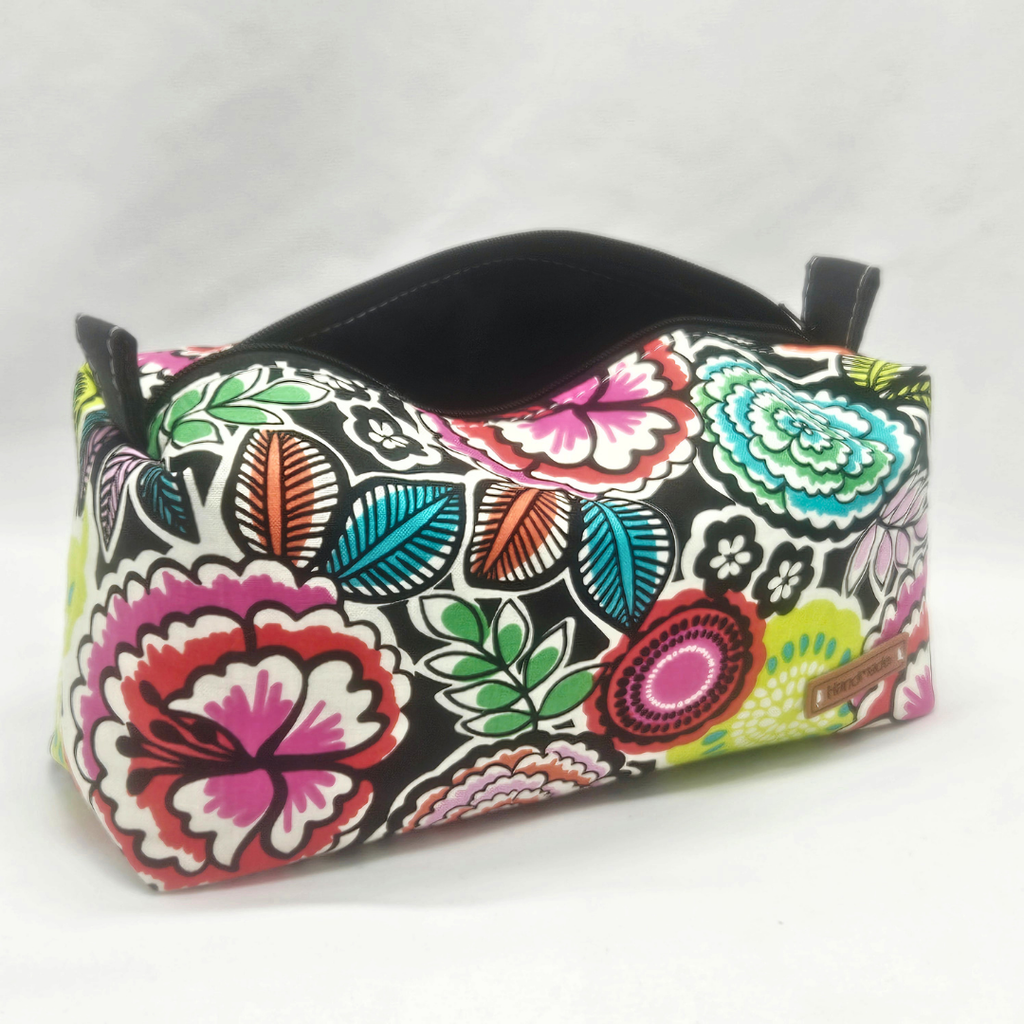 Funky Floral Standard Boxy Pouch