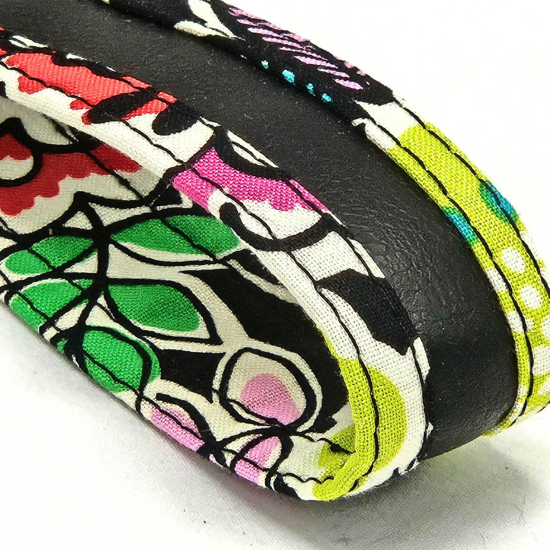 Funky Floral Wristlet Keychain