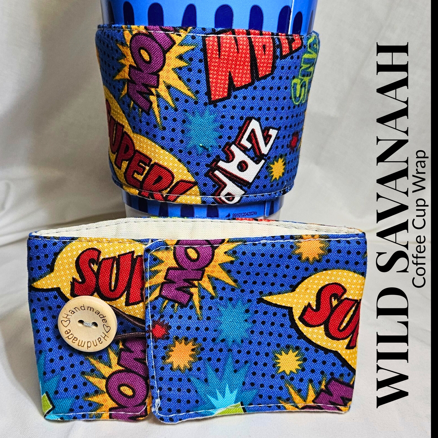 Comic Pop Coffee Cup Wrap