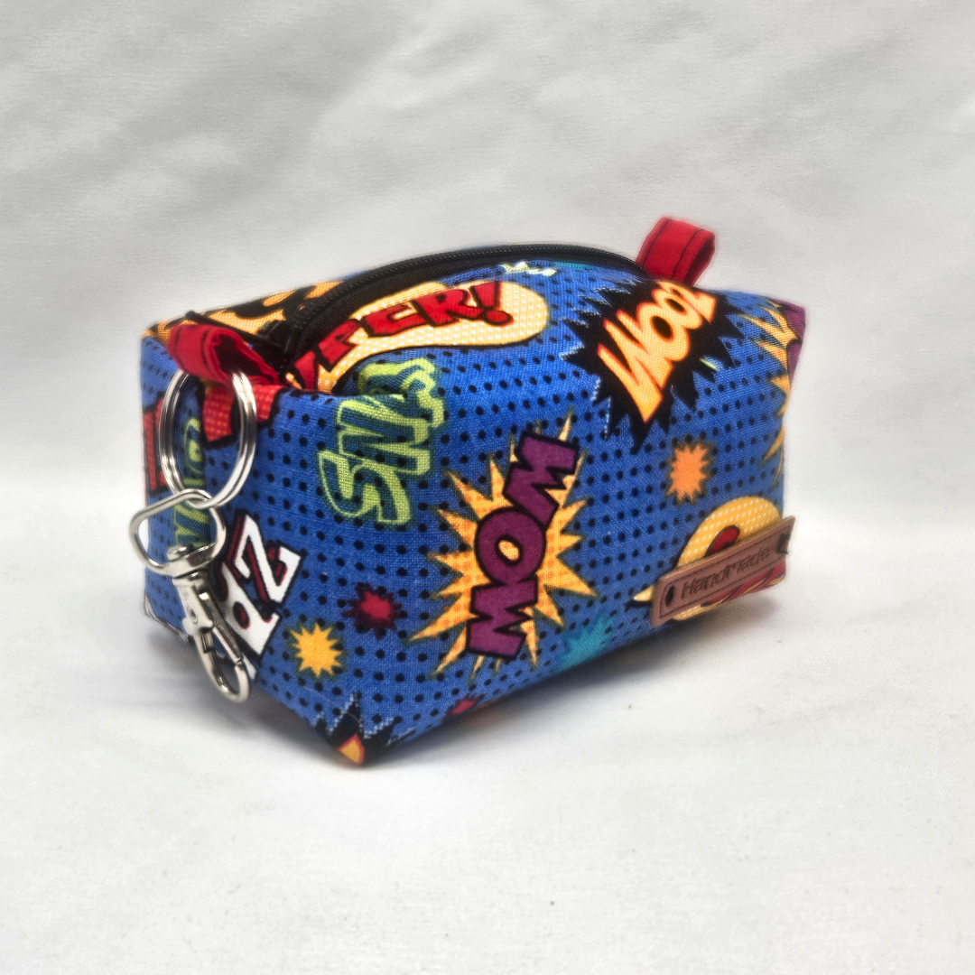 Comic Pop Mini Keychain Boxy Pouch