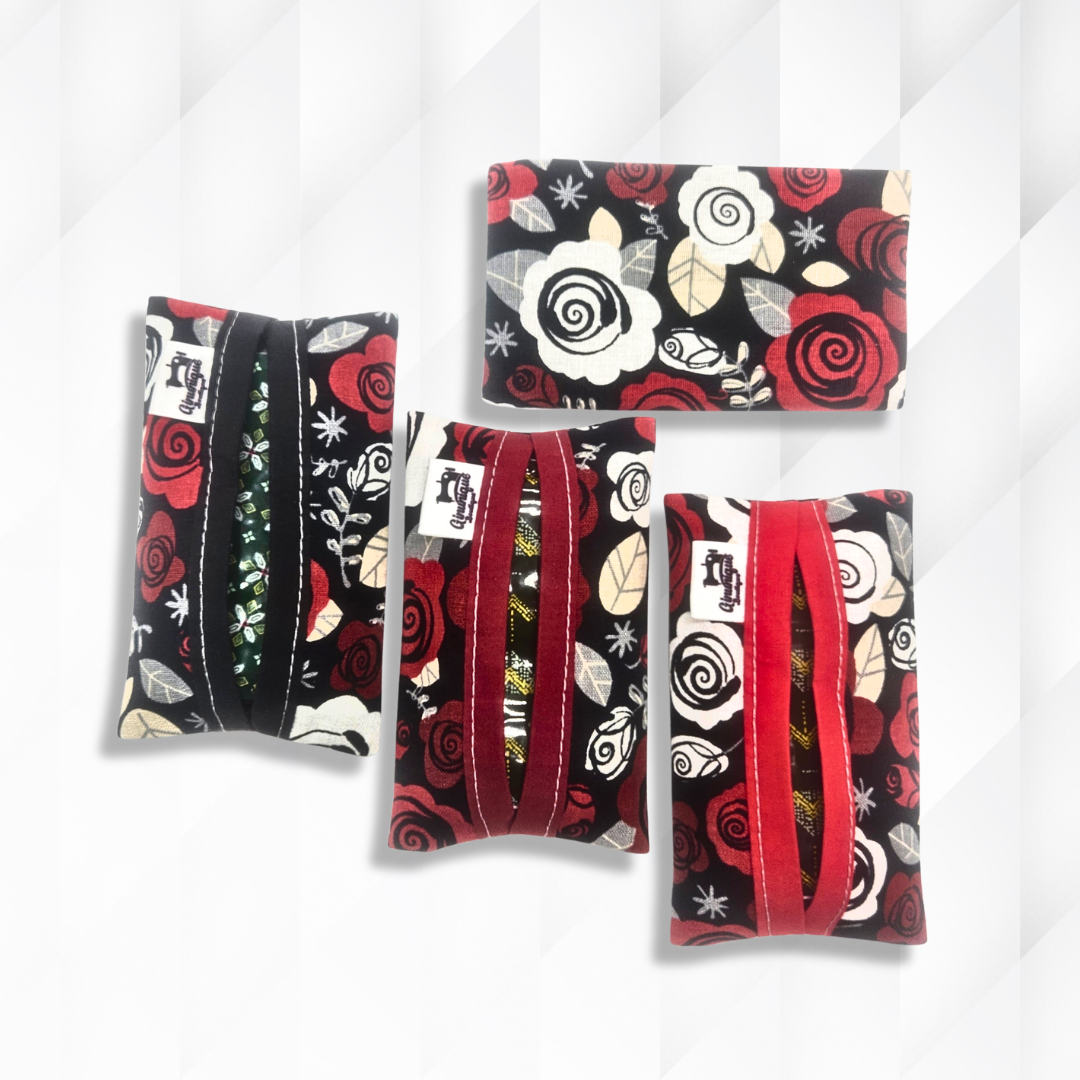 Rose Swirl Pocket Tissue Holder