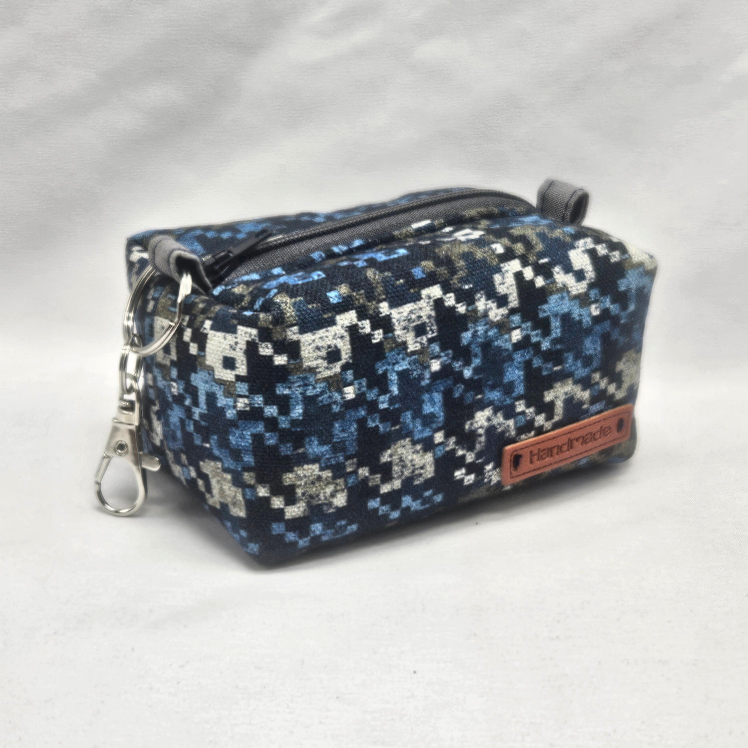 Pixel Camo Mini Keychain Boxy Pouch