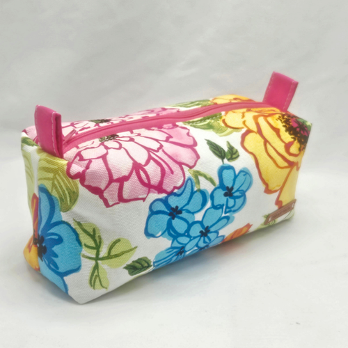Blue Bloom Standard Boxy Pouch