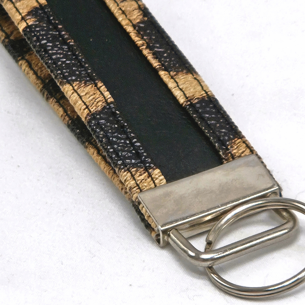 Spotted Luxe Wristlet Keychain