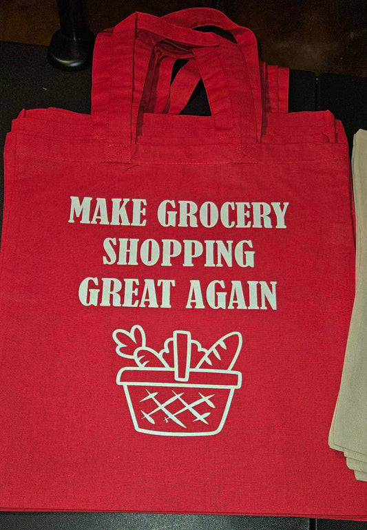 Make Grocery Shopping Great Again Tote Bag